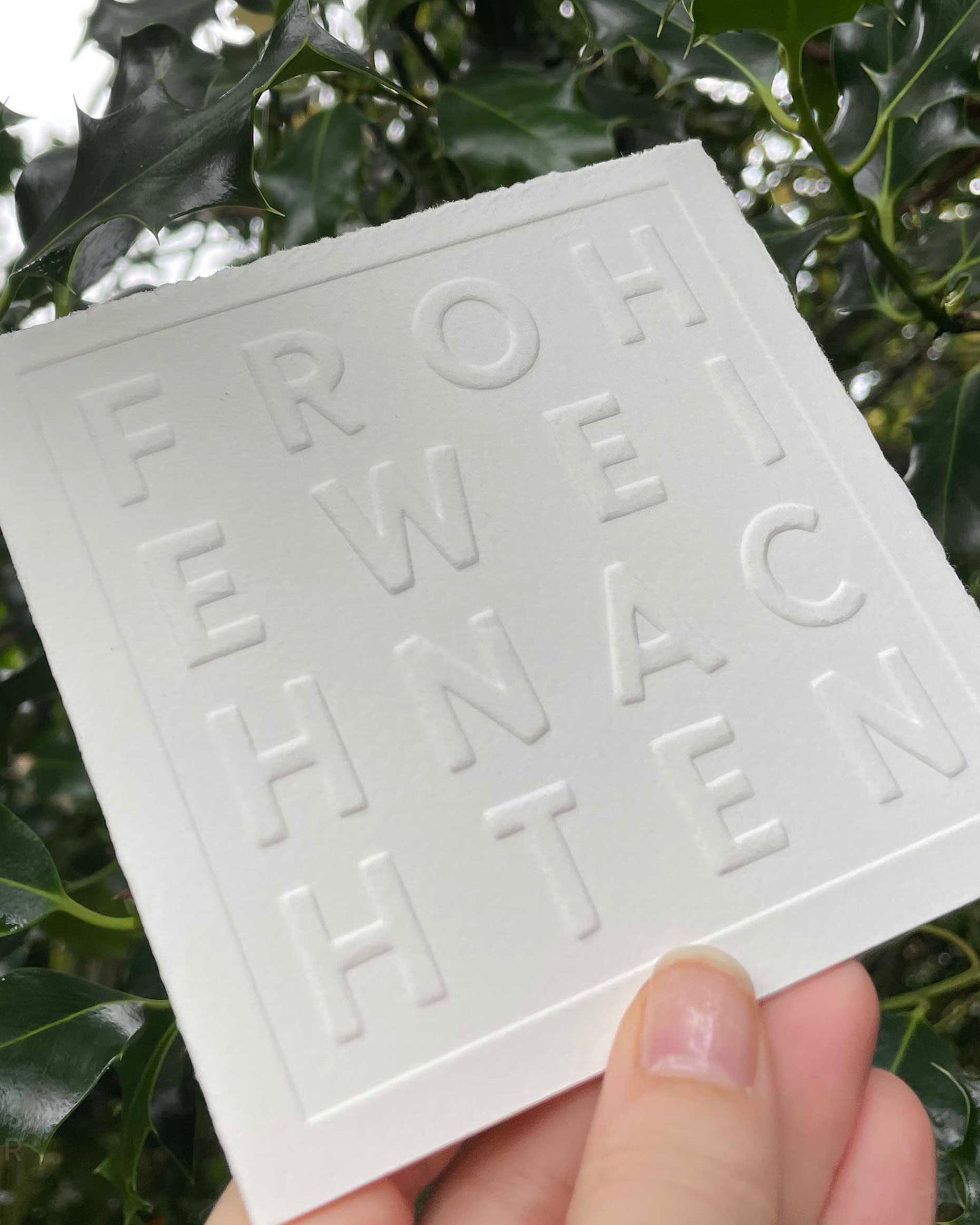 Christmas Card | Frohe Weihnacten