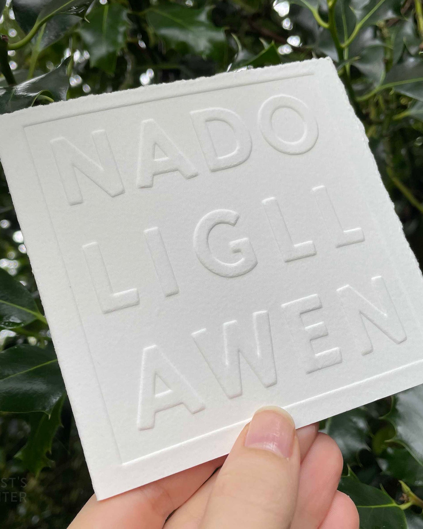 Christmas Card | Nadolig Llawen