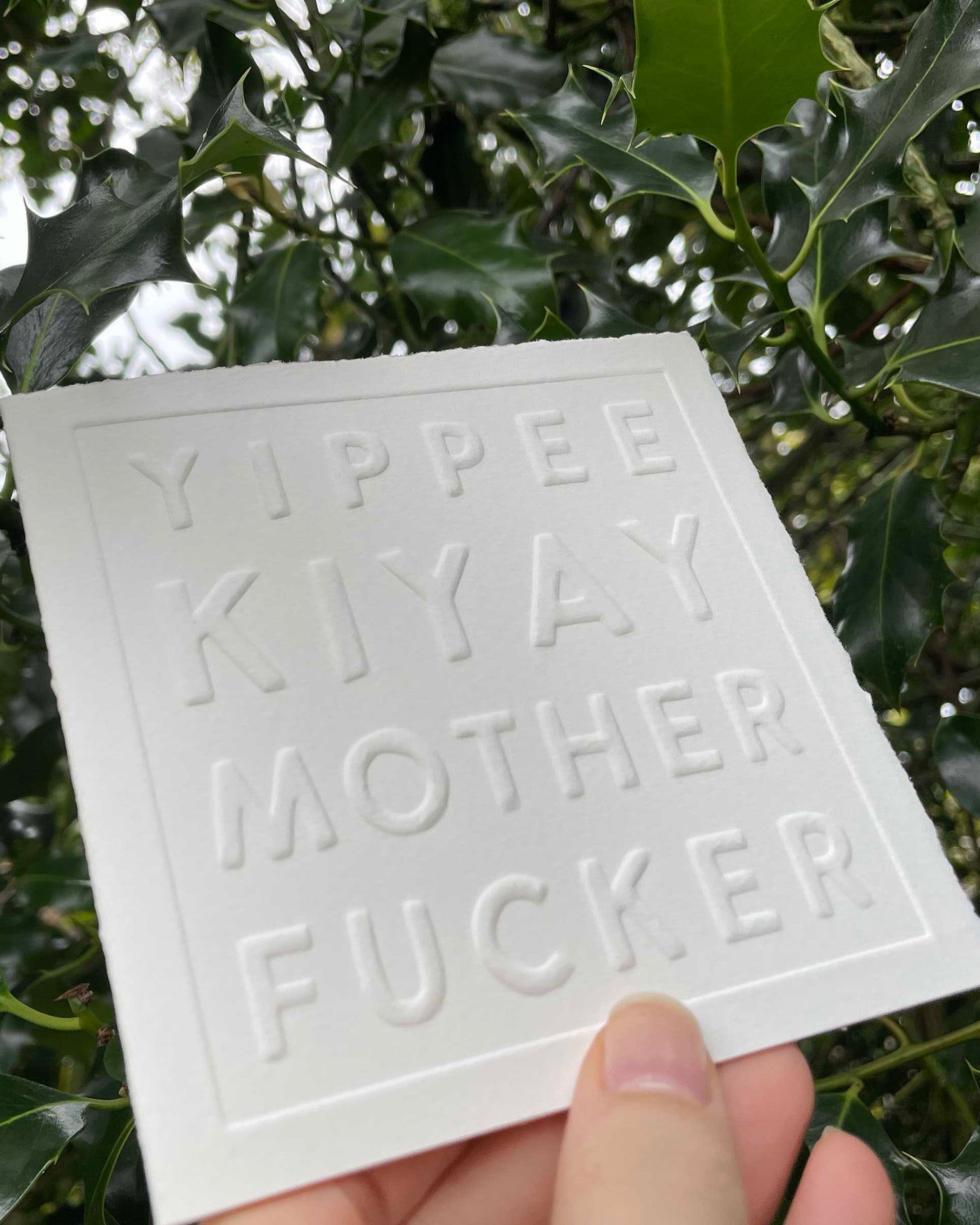 Christmas Card | Yippee Ki Yay M*ther F*cker