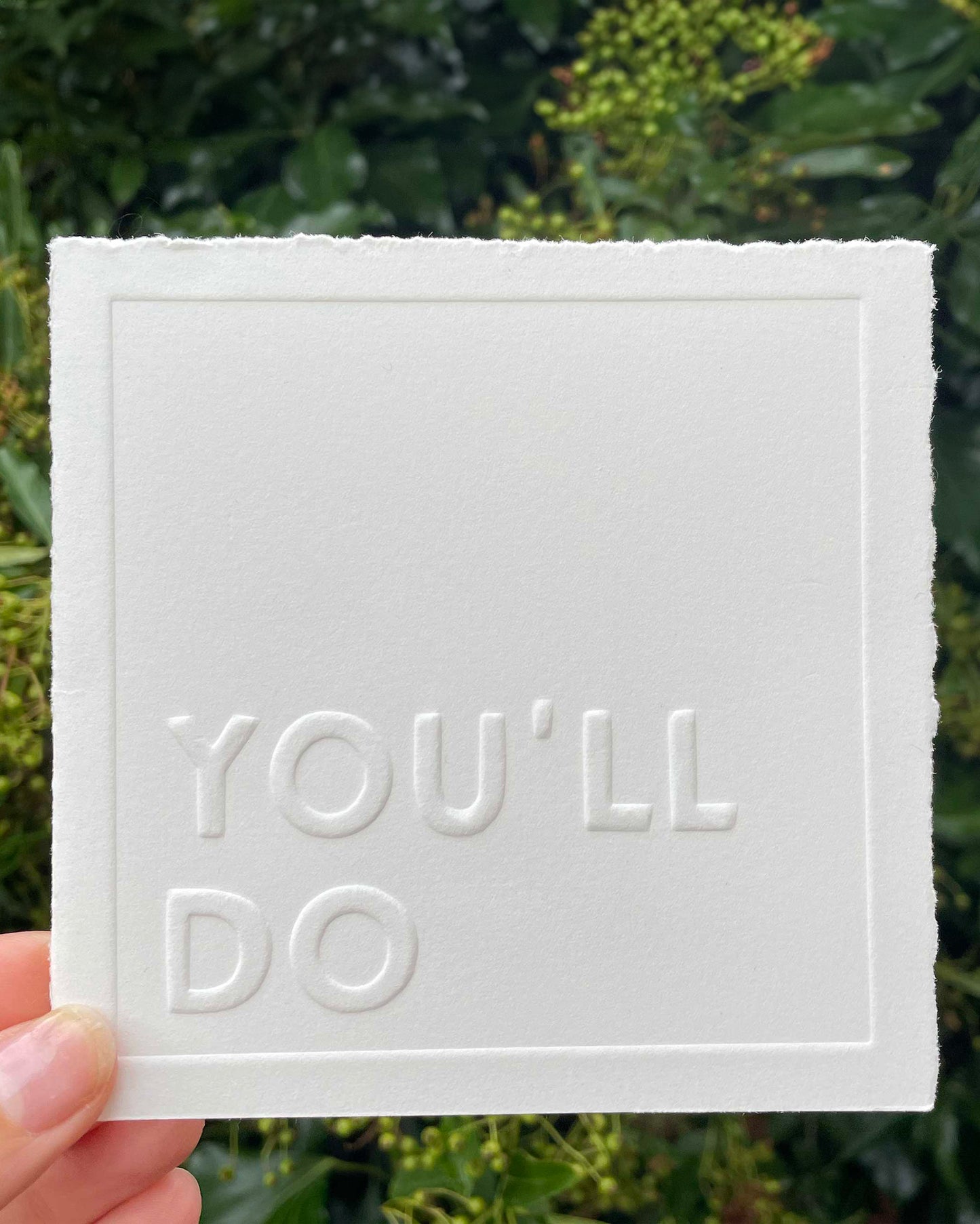 You'll Do