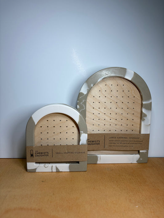 Earring storage | Stone Marble