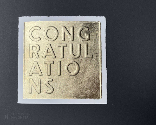 Card | Gold Congratulations