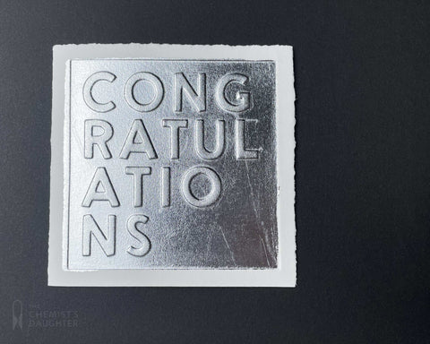 Card | Silver Congratulations