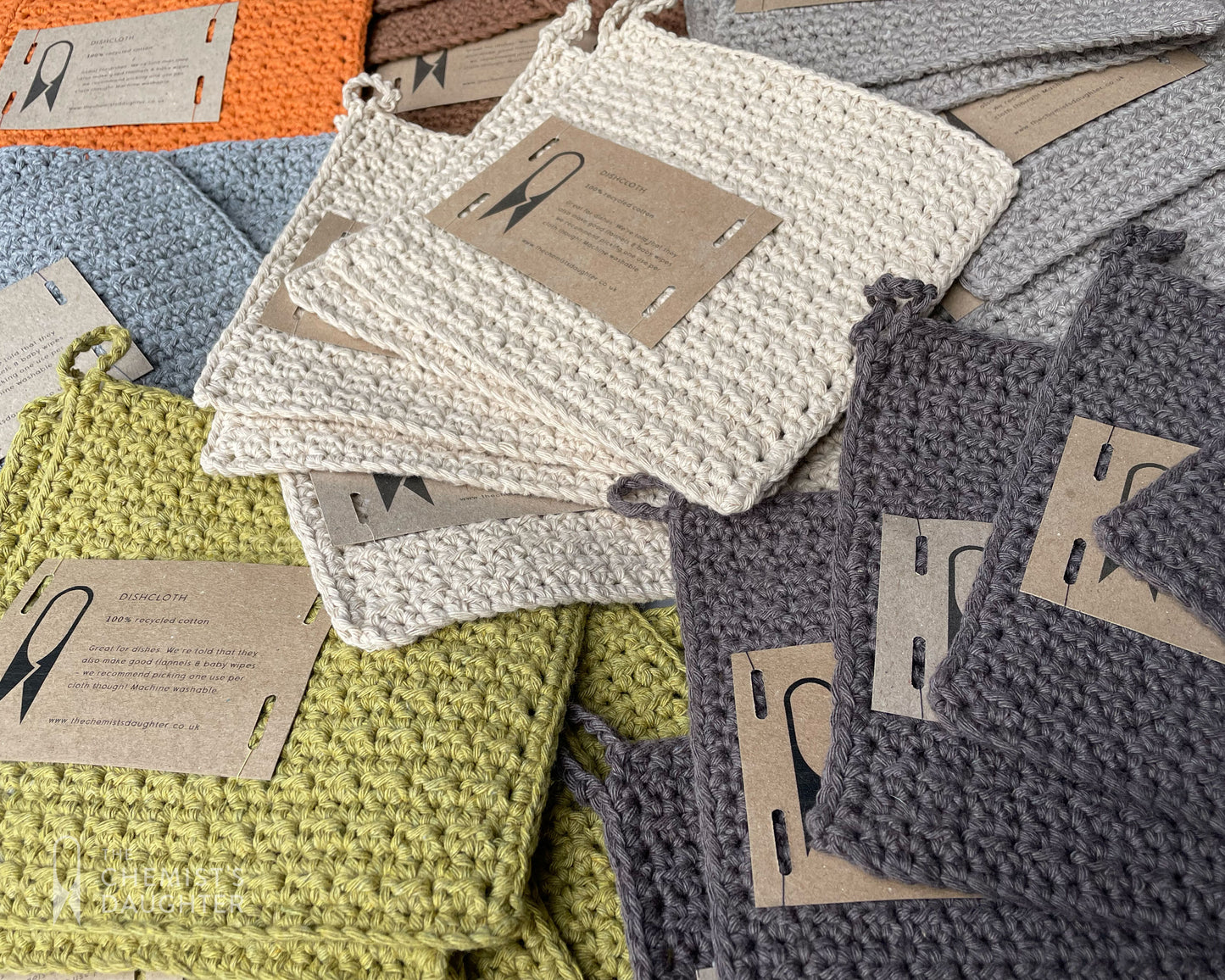 Recycled cotton dishcloth | Various