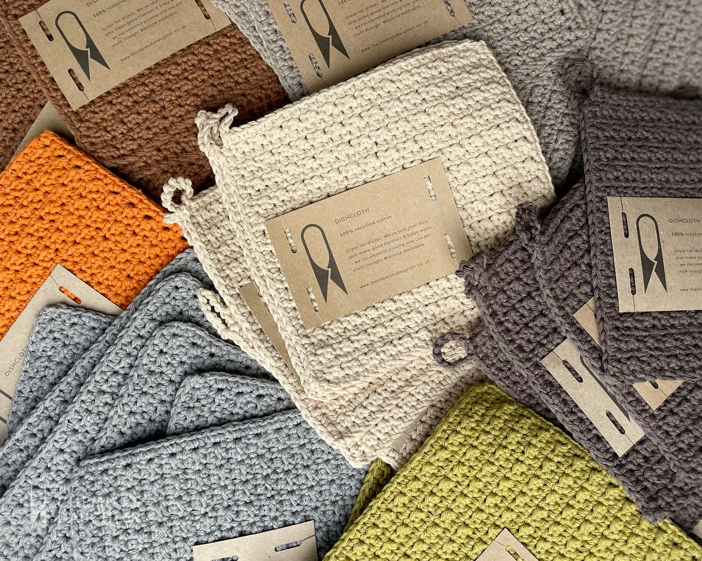 Recycled cotton dishcloth | Various