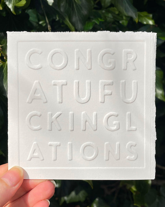 Congratu-f***ing-lations