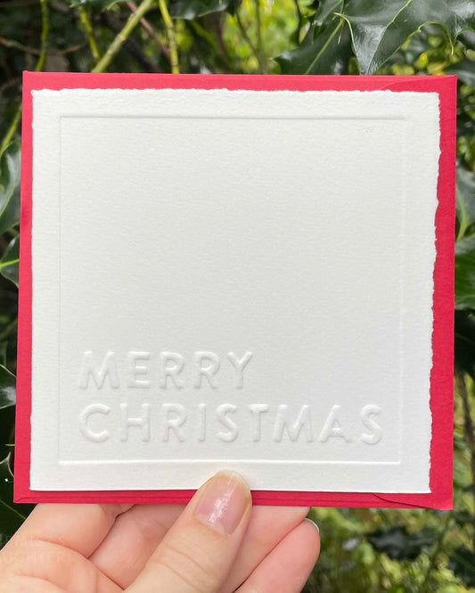 Christmas Card | Ya Filthy Animal (inside text)