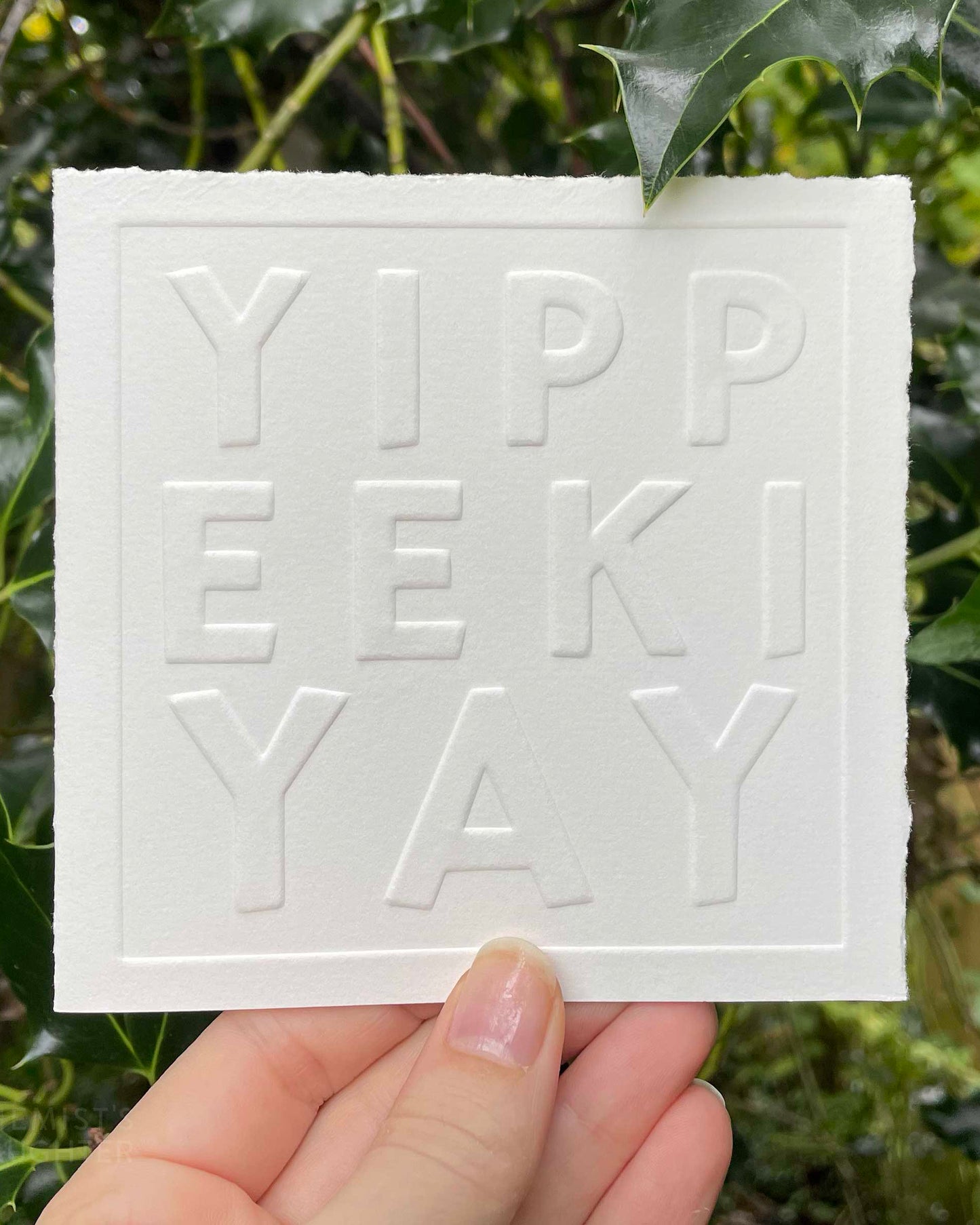 Christmas Card | Yippee Ki Yay