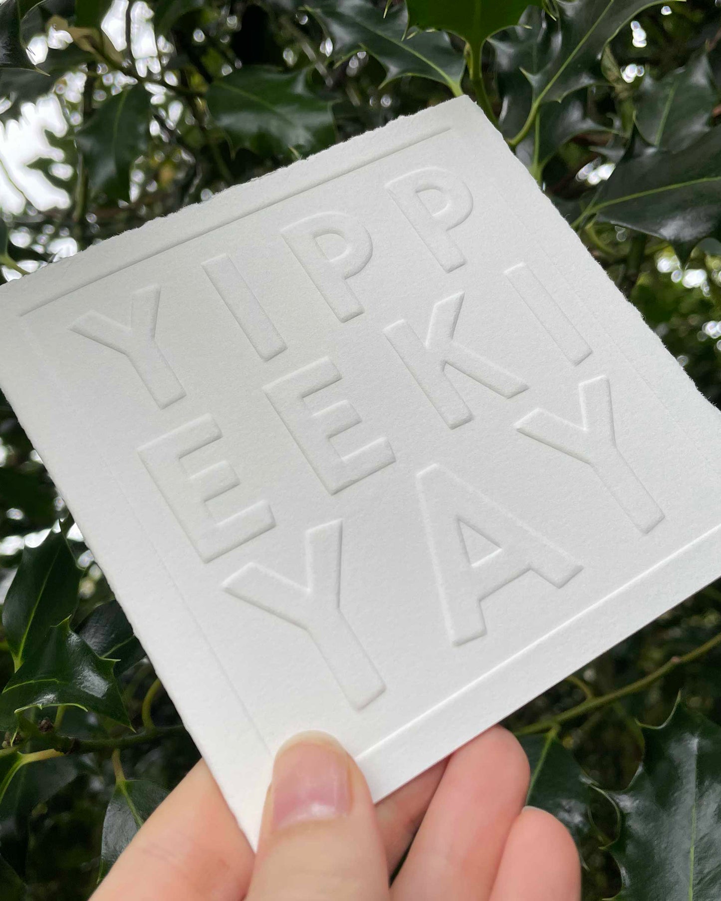 Christmas Card | Yippee Ki Yay
