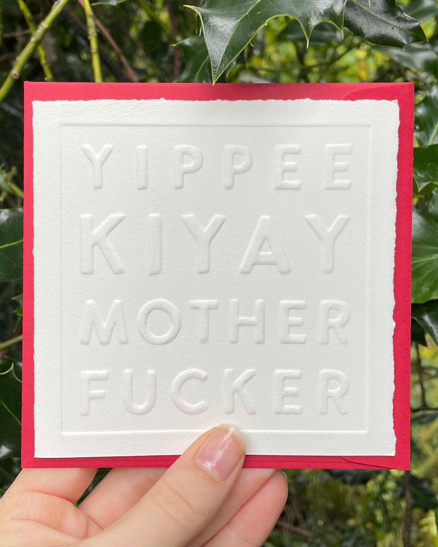 Christmas Card | Yippee Ki Yay M*ther F*cker
