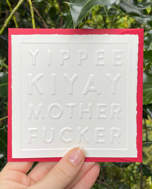Christmas Card | Yippee Ki Yay M*ther F*cker