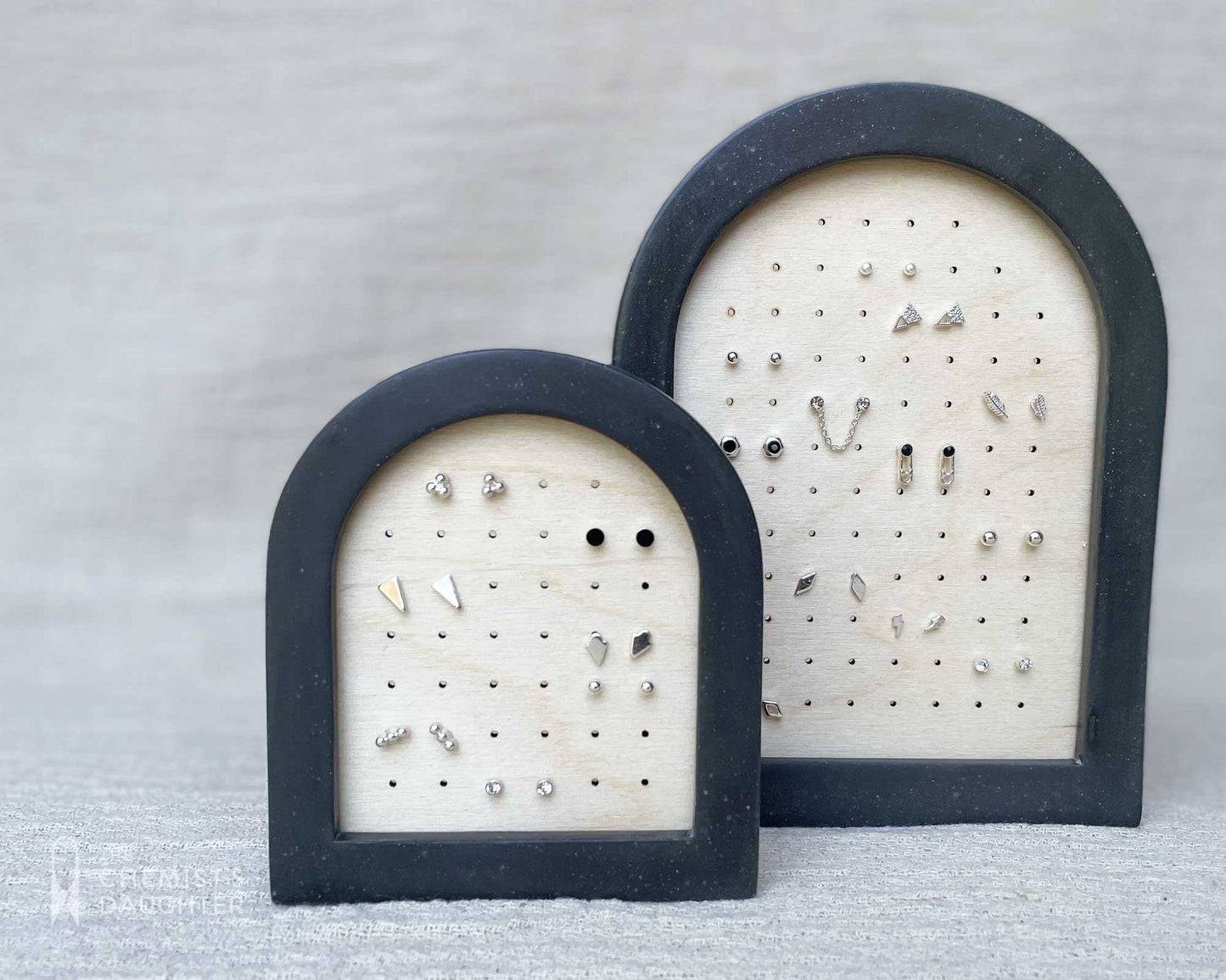 Earring storage | Charcoal