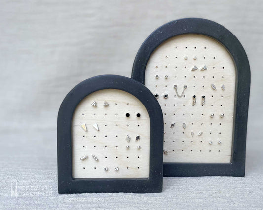 Earring storage | Charcoal