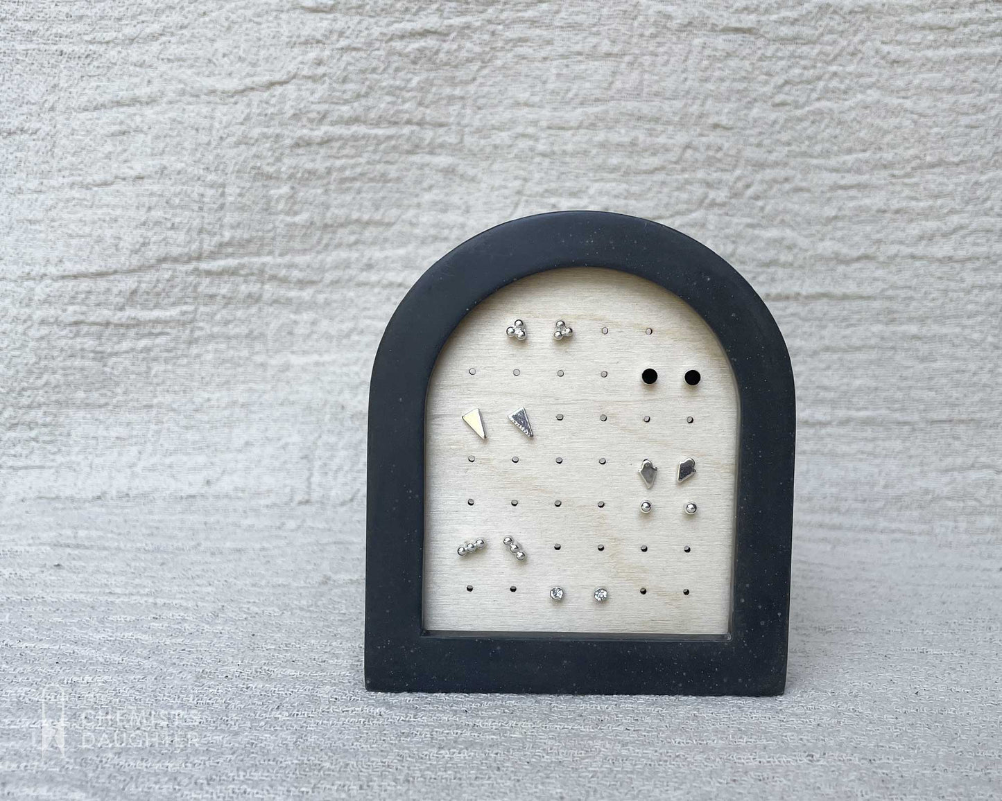 Earring storage | Charcoal