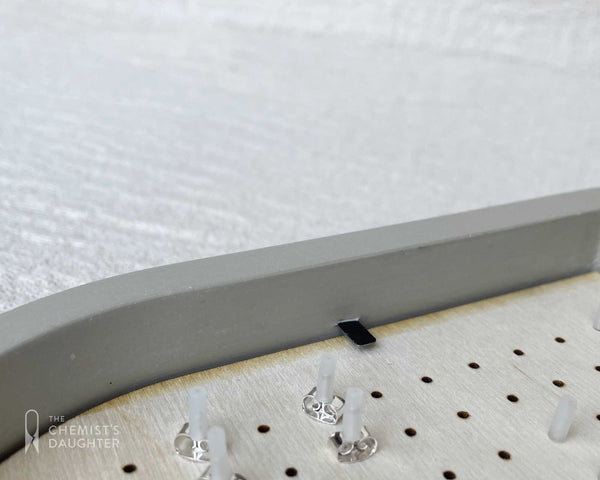 Earring storage | Charcoal