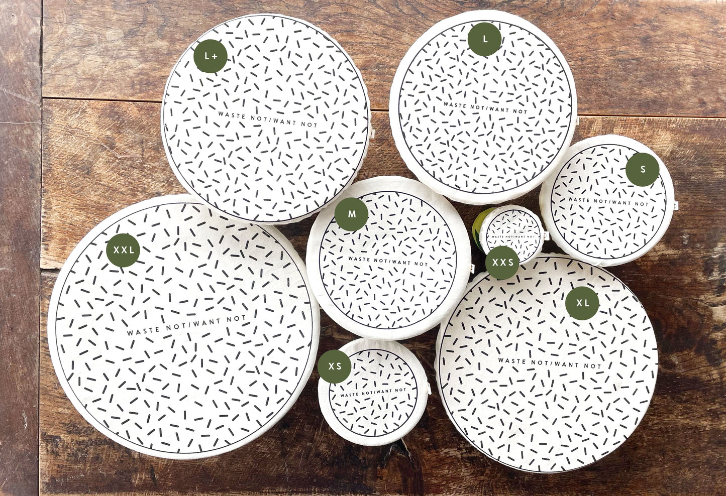 Single Eco Food Bowl Covers - Various sizes