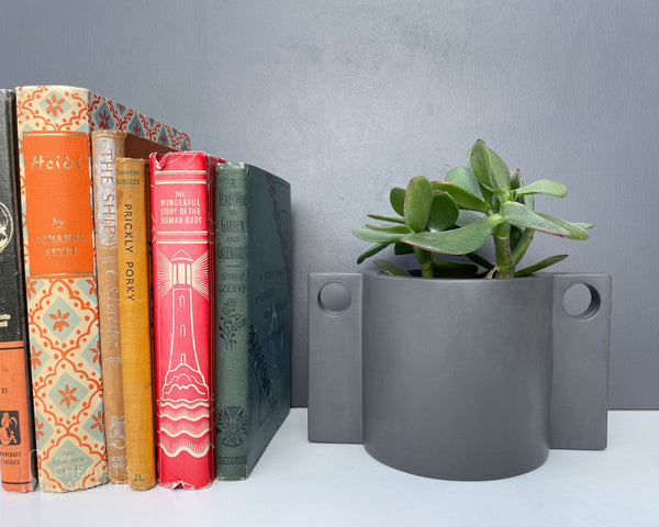 Hanging plant pot | Charcoal