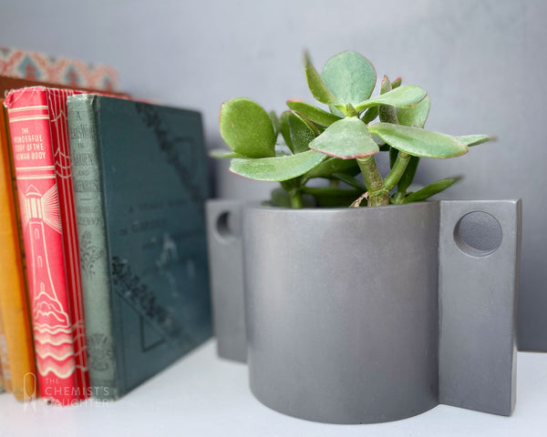 Hanging plant pot | Charcoal
