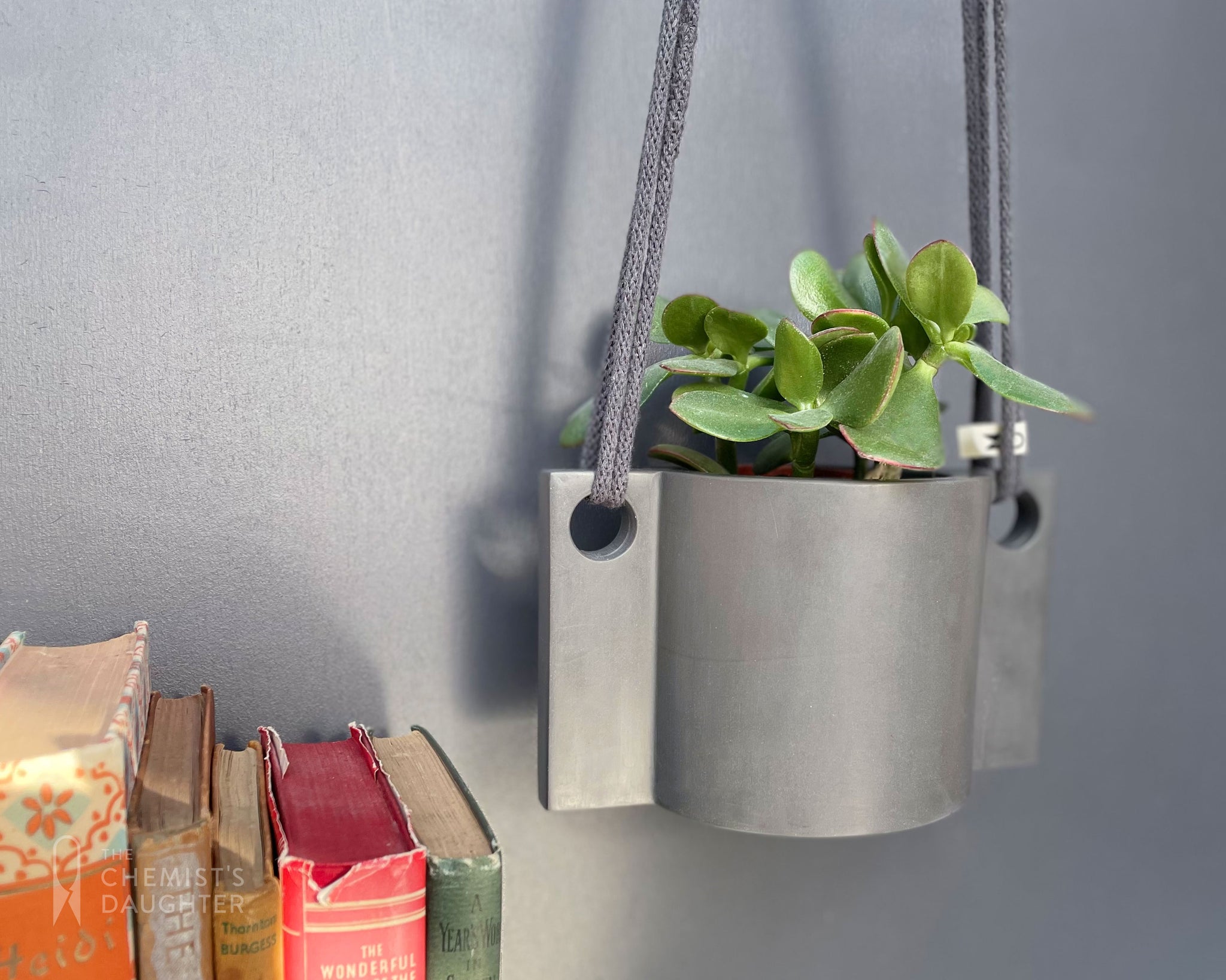 Hanging plant pot | Charcoal