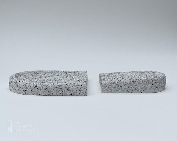 Arc Soap Dish - Speckle Large