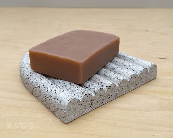 Arc Soap Dish - Speckle Large