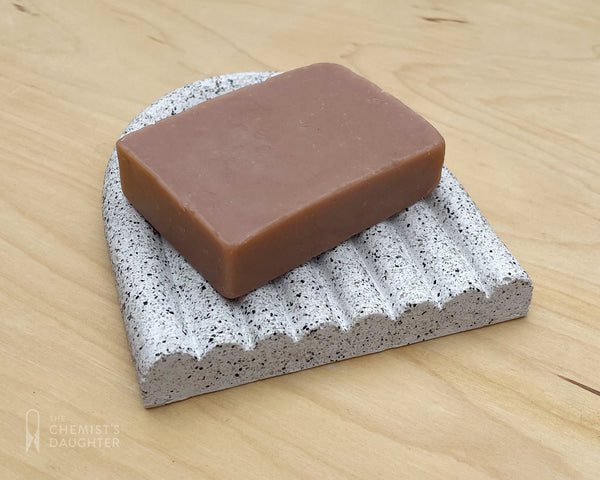 Arc Soap Dish - Speckle Large