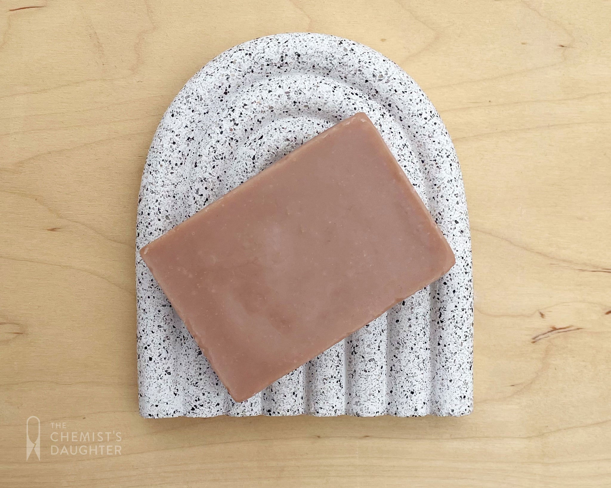 Arc Soap Dish - Speckle Large
