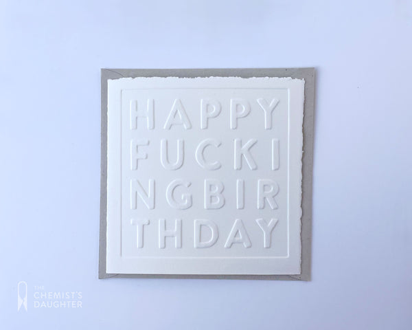 Explicit Card | Happy F***ing Birthday