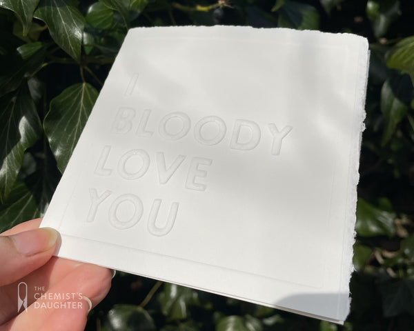 Card | I Bloody Love You