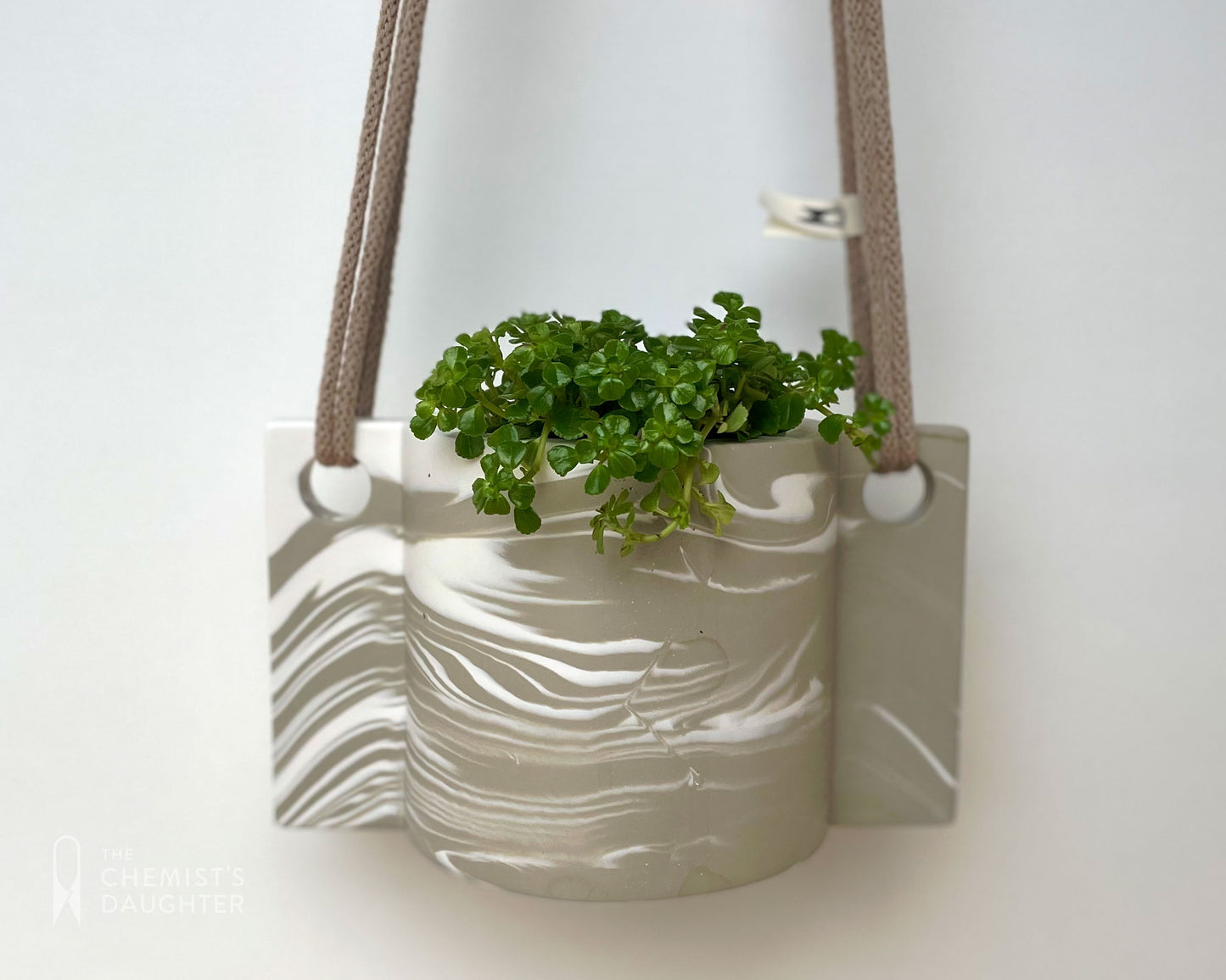 Hanging plant pot | Marble Stone