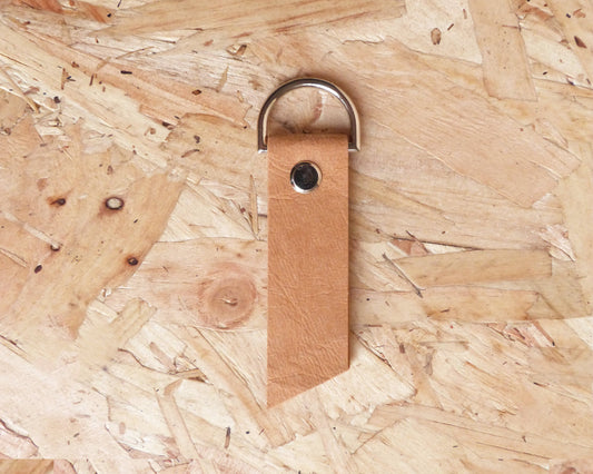 Kraft paper keyring