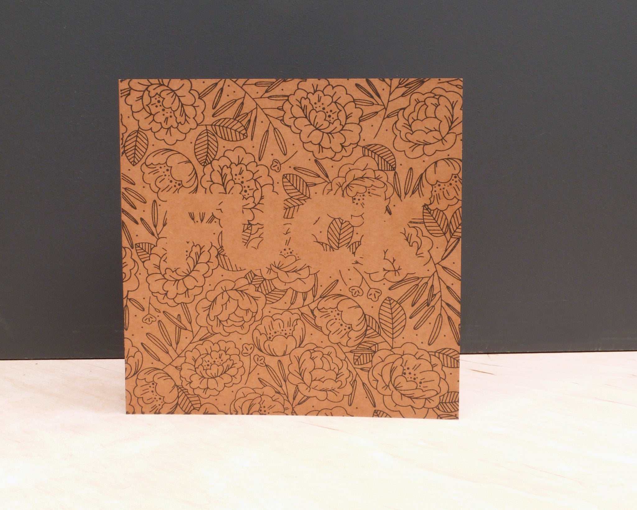 Card | Flowery Fuck - Kraft