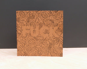Card | Flowery Fuck - Kraft