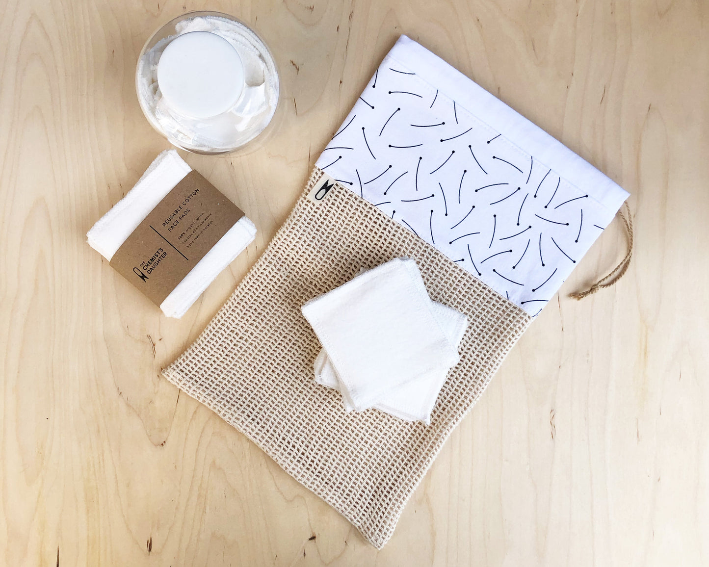 Cotton Wash Bag | Divots