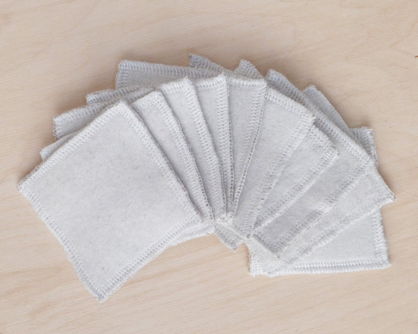 Organic Cotton Reusable Makeup Wipes