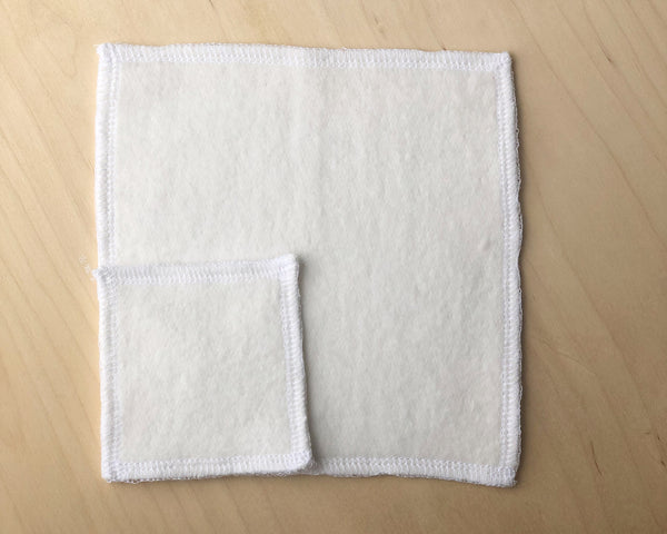 Organic Cotton Reusable Makeup Cloths