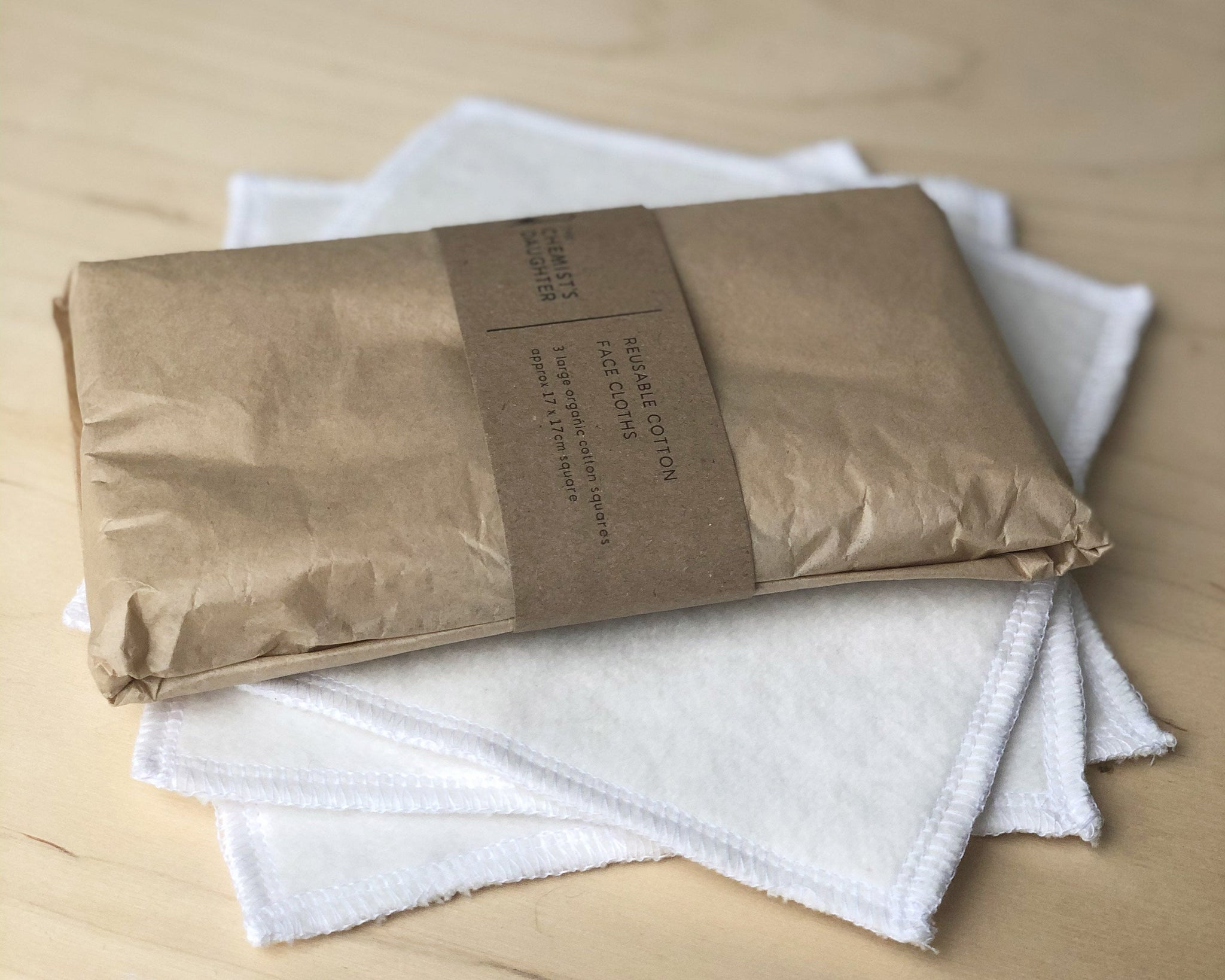Organic Cotton Reusable Makeup Cloths
