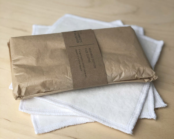 Organic Cotton Reusable Makeup Cloths