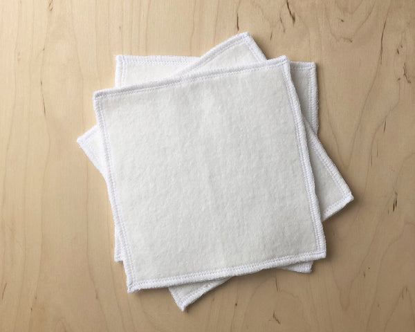 Organic Cotton Reusable Makeup Cloths