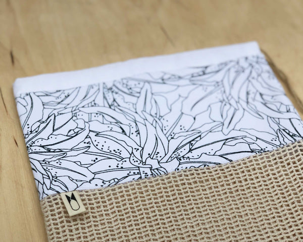 Cotton Wash Bag | Tropical