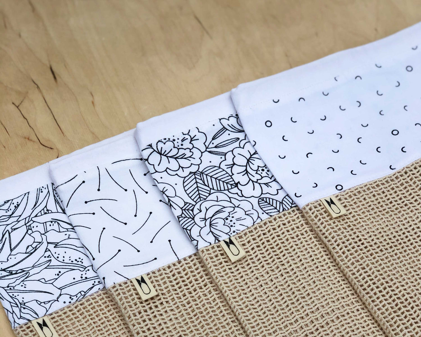 Cotton Wash Bag | Floral