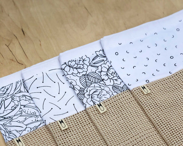Cotton Wash Bag | Pins