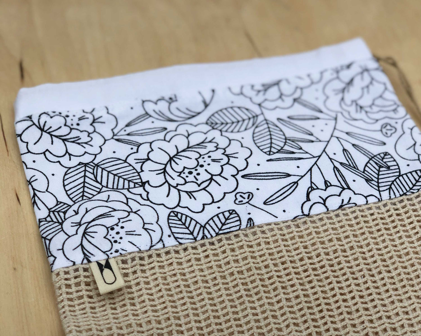 Cotton Wash Bag | Floral