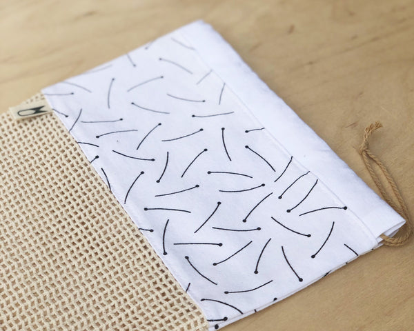 Cotton Wash Bag | Pins