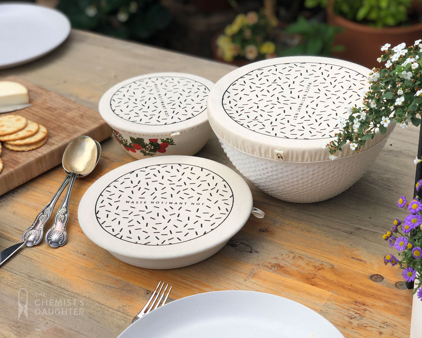 Set of 3 Eco Food Bowl Covers