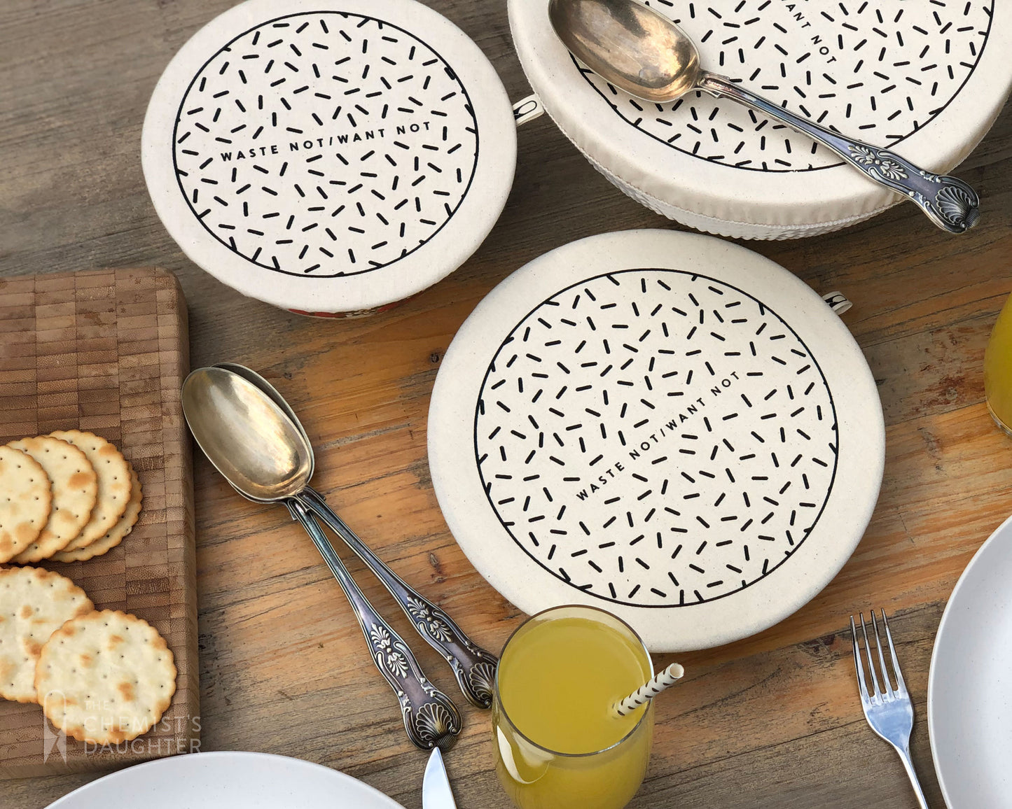 Set of 3 Eco Food Bowl Covers