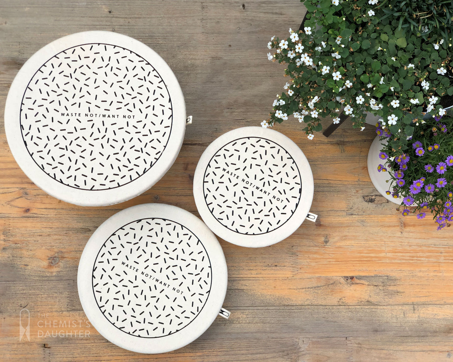 Set of 3 Eco Food Bowl Covers