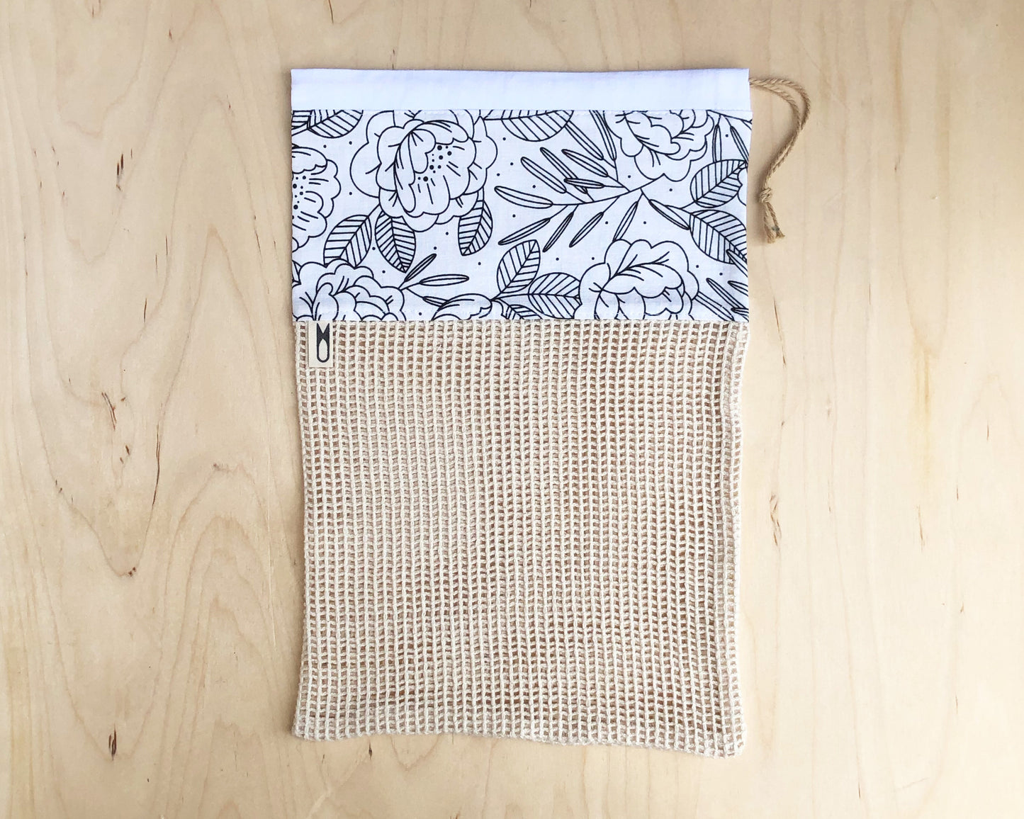 Cotton Wash Bag | Floral