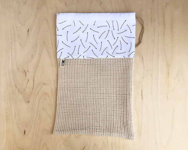 Cotton Wash Bag | Pins
