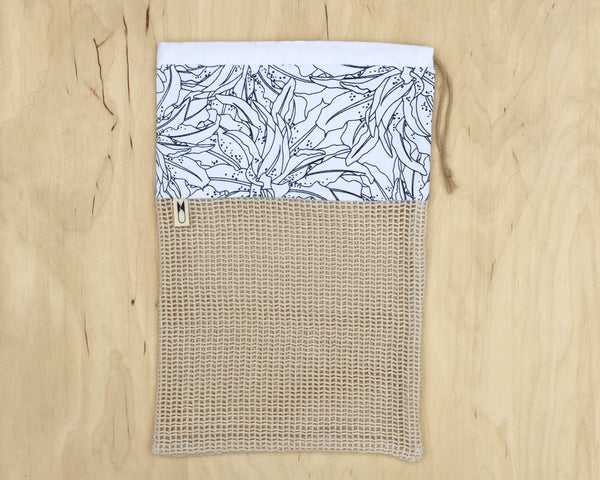 Cotton Wash Bag | Tropical